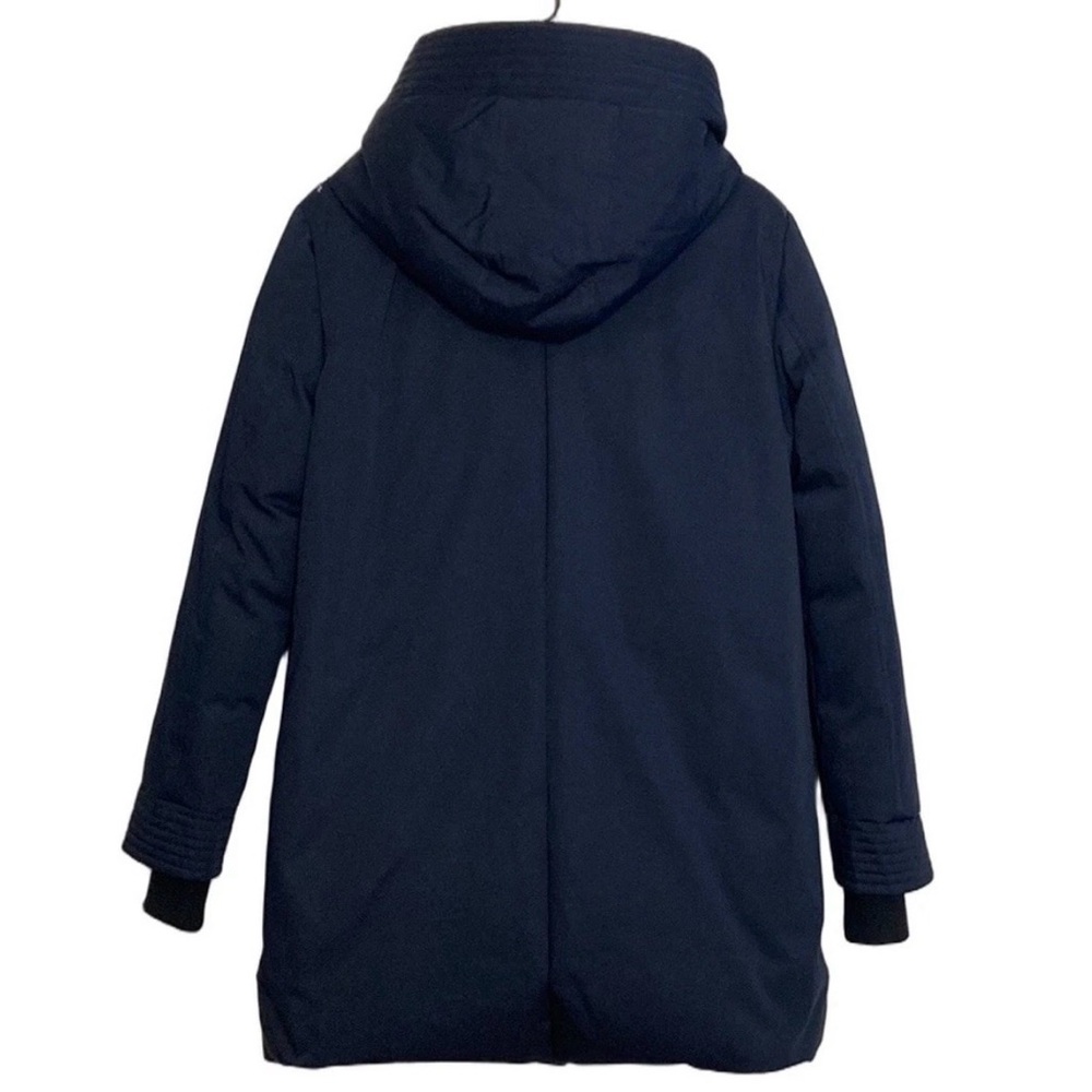 Soia & Kyo Women's Navy Puffer Coat - Picture 2 of 15